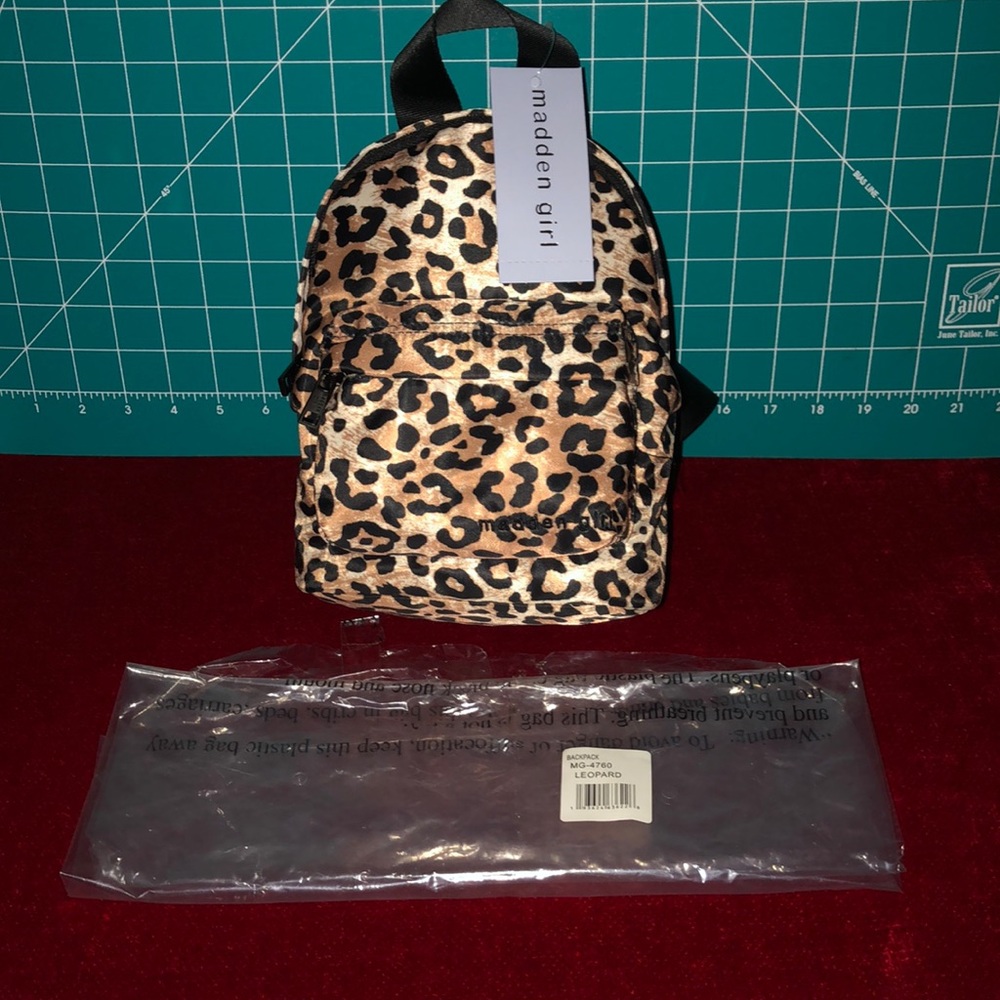 Madden Girl Leopard Backpack